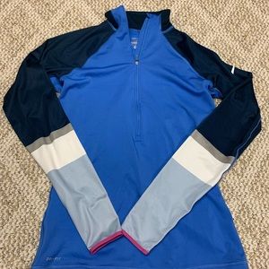 Nike Pro quarter zip pullover